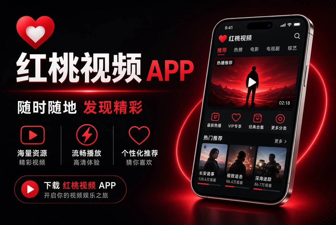 红桃视频APP栏目主题画面